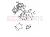 SUZUKI GS1000H / GS1000E T (1996) 5 - CRANKCASE COVER