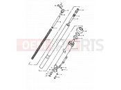 SUZUKI GS1000H / GS1000E T (1996) 47 - FRONT FORK