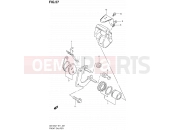 SUZUKI GS125U R (1999) 57 - FRONT CALIPER
