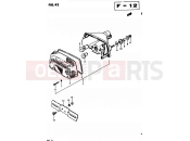SUZUKI GS450S Z (1983) 42 - REAR COMBINATION LAMP (E39)