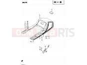 SUZUKI GS450S Z (1983) 55 - SEAT TAIL COVER (GS450SD E06, E15, E24, E34)
