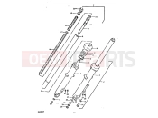 SUZUKI GS450E T (1996) 53 - FRONT FORK (GS450ET.T)