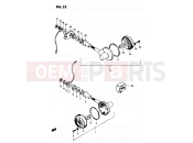 SUZUKI GS450L T (1996) 32 - TURN SIGNAL LAMP (E34)