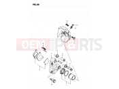 SUZUKI GS450L T (1996) 66 - FRONT CALIPERS