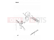 SUZUKI GS450L X (1999) 64 - LEFT HANDLE SWITCH (MODEL T, X)