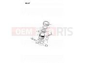 SUZUKI GS450L X (1999) 67 - MASTER CYLINDER (MODEL T, X)