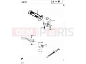 SUZUKI GS450L D (1983) 73 - RIGHT HANDLE SWITCH (MODEL D)