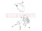 SUZUKI GS500E / GS500EU K (1989) (E01,E02,E04,E15,E16,E17,E21,E22,E24,E25,E34,E39,E53) 20 - SIGNAL GENERATOR