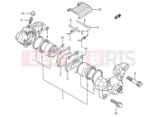 SUZUKI GS500E M (1991) (E28) 50 - REAR CALIPER (MODEL K/L/M/N)