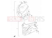 SUZUKI GS500EU Y (2000) 41 - COWLING (OPTIONAL)