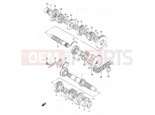 SUZUKI GS500U K1 (2001) 17 - TRANSMISSION
