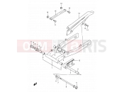 SUZUKI GS500U K1 (2001) 51 - REAR SWINGING ARM