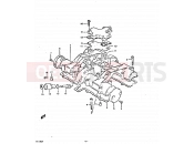 SUZUKI GS550D T (1996) 1 - CYLINDER HEAD COVER