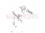 SUZUKI GS550D T (1996) 57 - LEFT HANDLE SWITCH