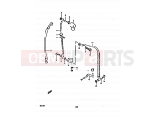SUZUKI GS550D T (1996) 63 - FRONT BRAKE HOSE (SINGLE DISK)
