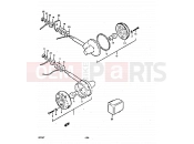 SUZUKI GS550E T (1996) 28 - TURN SIGNAL LAMP (E15, E21, E25)