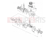 7 - CRANKSHAFT - Suzuki GS550L T (1996)