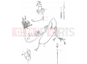 41 - WIRING HARNESS - Suzuki GS550L T (1996)