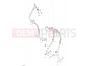 56 - FRONT BRAKE HOSE - Suzuki GS550L T (1996)