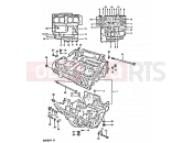 SUZUKI GS650GT X (1999) 5 - CRANKCASE
