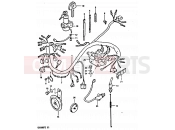 SUZUKI GS650GT X (1999) 43 - WIRING HARNESS