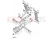 SUZUKI GS650GT X (1999) 76 - REAR SWINGING ARM