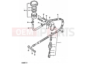 SUZUKI GS650GT X (1999) 80 - REAR MASTER CYLINDER