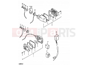 SUZUKI GS850G T (1996) 39 - TURN SIGNAL LAMP (MODEL X : E22, E25)