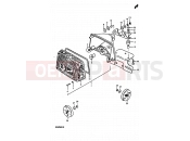SUZUKI GS850G X (1999) 44 - REAR COMBINATION LAMP (E18, E26, E39)