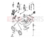 SUZUKI GS850G E (1984) 29 - WIRING HARNESS