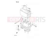 23 - BATTERY - Suzuki GSF400 M (1991) Bandit (E02)