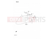 41 - FRONT FENDER - Suzuki GSF400 M (1991) Bandit (E02)