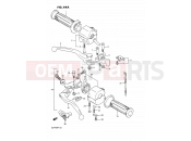44A - HANDLE SWITCH (E30) - Suzuki GSF400 M (1991) Bandit (E02)