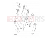 38 - FRONT DAMPER - Suzuki GSF400 M (1991) Bandit (E02)