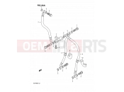 46A - FRONT BRAKE HOSE (E22) - Suzuki GSF400 M (1991) Bandit (E02)