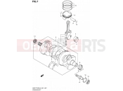 SUZUKI GSX-R1000UF L3 (2013) (E21) 7 - CRANKSHAFT