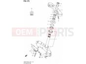 SUZUKI GSX-R1000UF L3 (2013) (E21) 175 - STEERING STEM