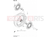 SUZUKI GSX-R1000UF L3 (2013) (E21) 176 - FRONT WHEEL (GSX-R1000L3 E21)