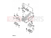 SUZUKI GSX400FE X (1999) 42 - FOOTREST