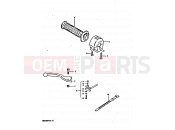 SUZUKI GSX400FE X (1999) 53 - RIGHT HANDLE SWITCH