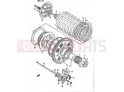SUZUKI GSX500E E (1984) 15 - CLUTCH