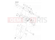 SUZUKI GSX500E E (1984) 68 - CUSHION LEVER