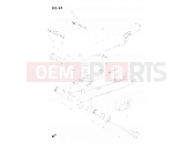SUZUKI GSX500ES E (1984) 65 - REAR SWINGING ARM