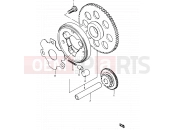 SUZUKI GSX750ES D (1983) 9 - STARTER CLUTCH