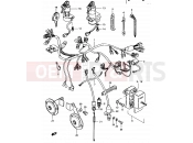 SUZUKI GSX750ES D (1983) 33 - WIRING HARNESS