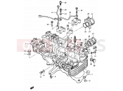 SUZUKI GSX750ES / GSX750EF / GSX750E E (1984) 2 - CYLINDER HEAD