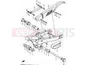 SUZUKI GSX750ES / GSX750EF / GSX750E E (1984) 73 - REAR SWINGING ARM (MODEL E)