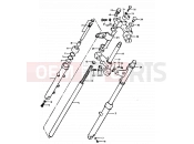 62 - FRONT FORK - Suzuki GT250 N (1992)