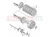 SUZUKI GT250E N (1992) 9 - CLUTCH