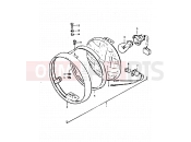 SUZUKI GT250E N (1992) 18 - HEADLAMP (E02)